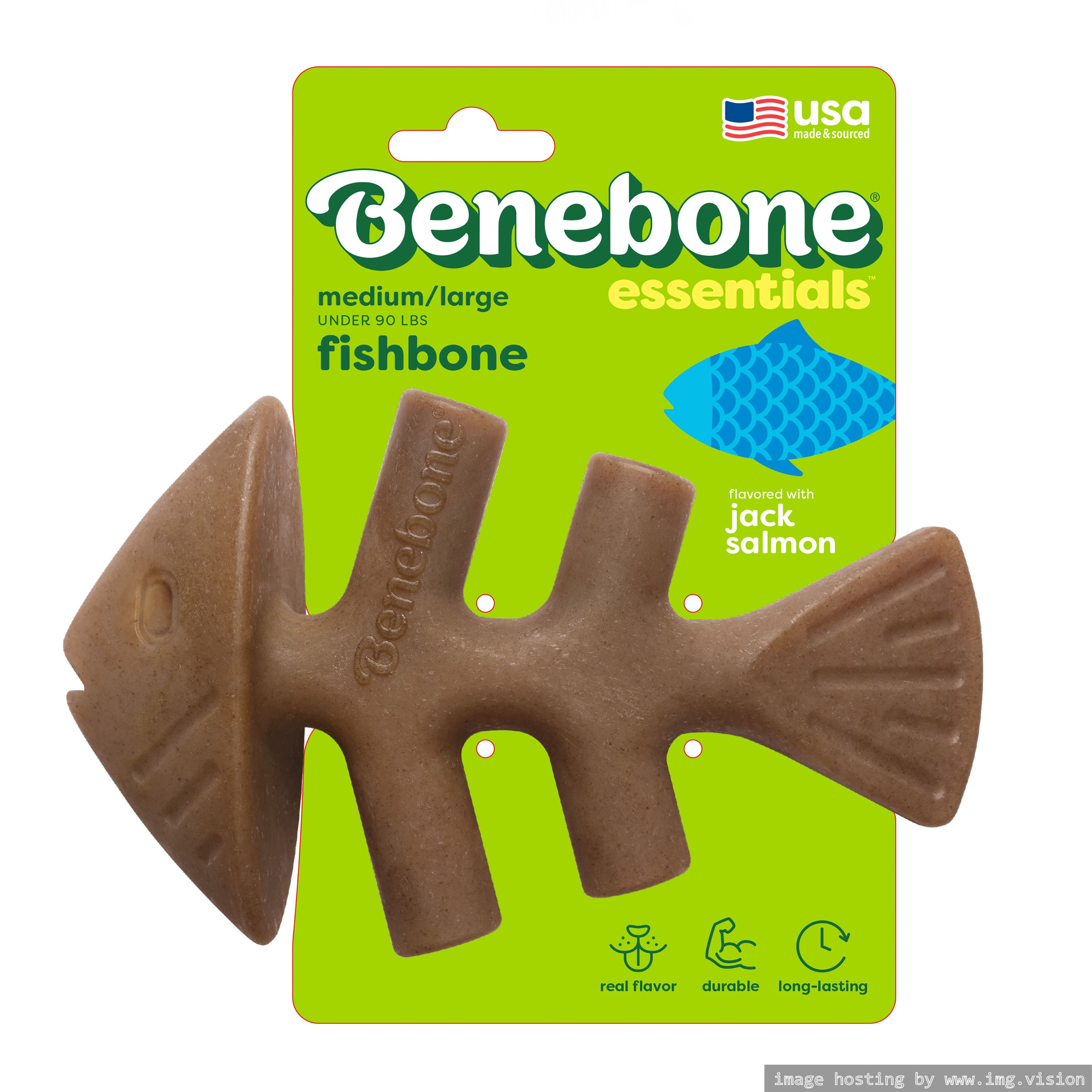 Benebone Essentials Fishbone M/L - Walmart.com