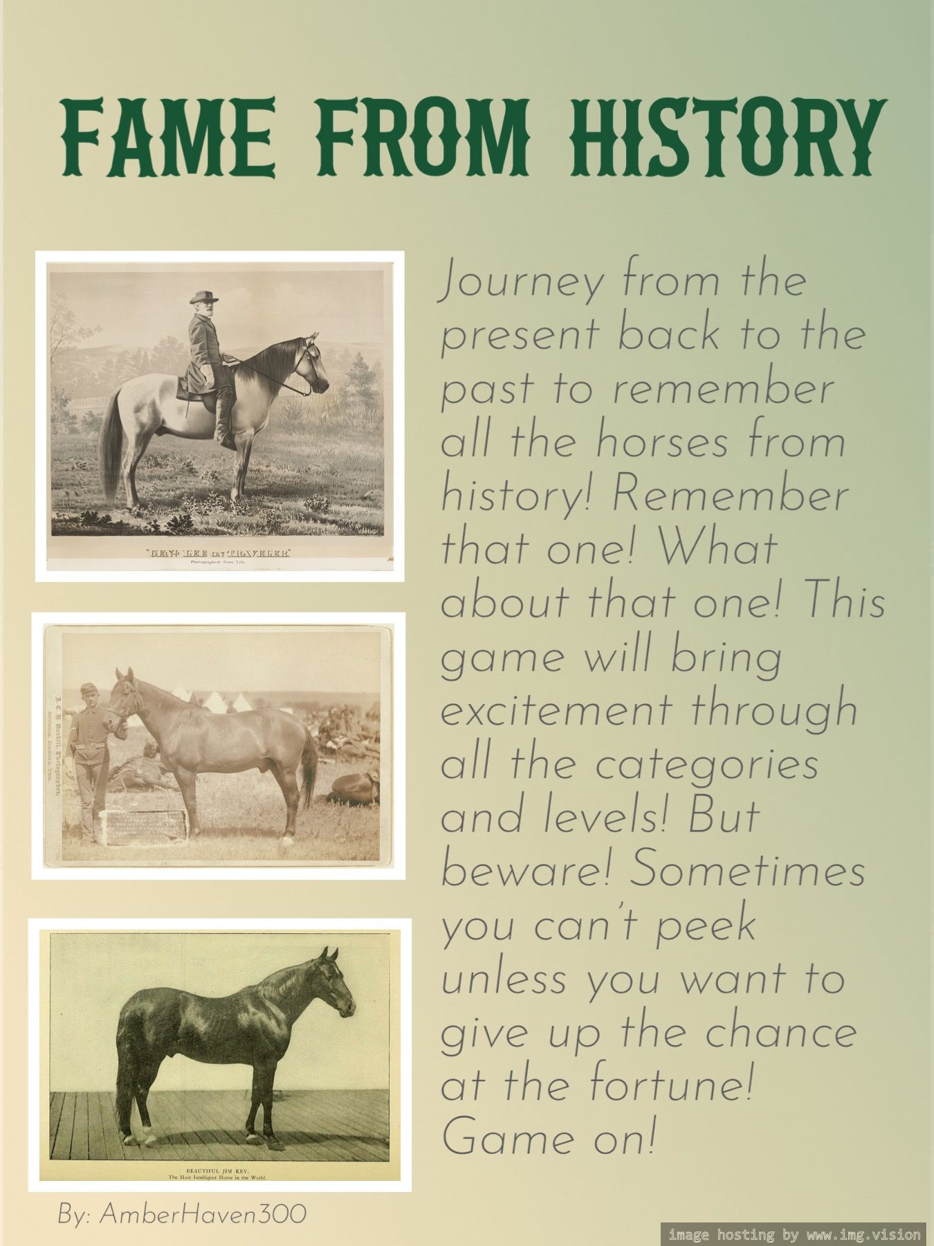 Fame from History