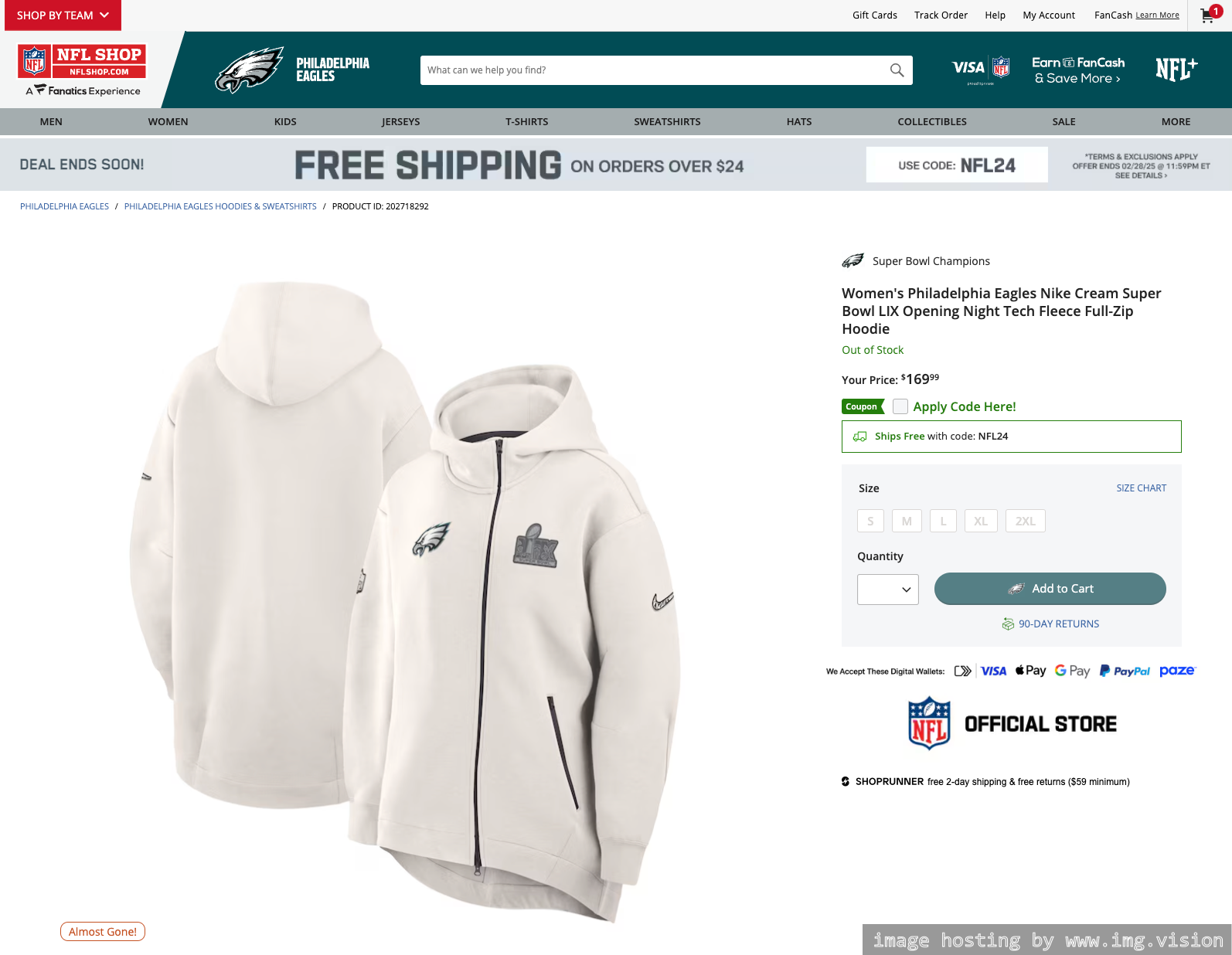 新品 USA製 NFL バッファロー ビルズ ネックフーディ フリース 新品 USA製 NFL バッファロー ビルズ ネックフーディ フリース